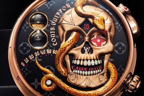 louis vuitton watch skull|louis vuitton black beanie.